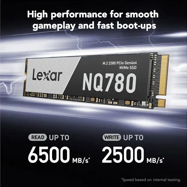 M.2 1TB Lexar PCIe Gen 4X4 NQ780 NVMe, LNQ780X001T-RNNNG - Slika 2