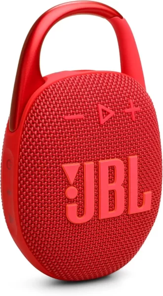 JBL Clip 5 prijenosni zvučnik BT5.3, vodootporan IP67, crveni