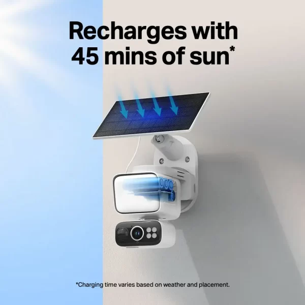 TP-Link Tapo C15F kamera + Tapo A201 Solar panel, 2K/3MP (2304×1296) Color Night Vision, microSD, detekcija pokreta, 2x850nm IR LED, IP65,ugrađena punjiva Li-Ion baterija, Wi-Fi/Tapo app