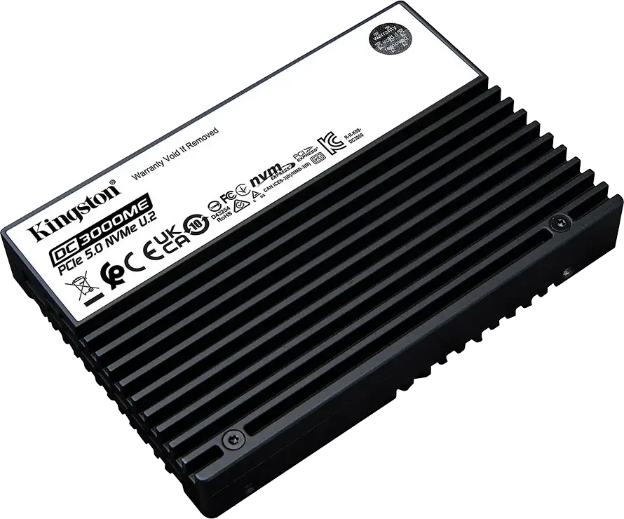 Kingston DC3000ME 3.84TB U.2 PCIe 5.0 NVMe TCG Opal Enterprise SSD