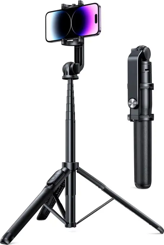 UGREEN Selfie stick 3u1 Tripod s bluetooth daljinskim do 6.8 incha, crni