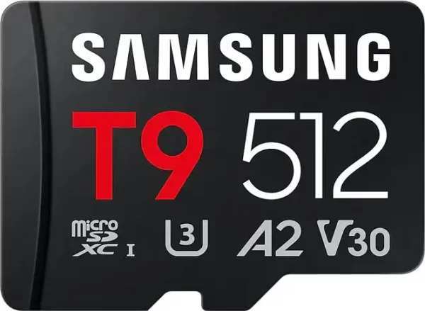 SAMSUNG T9 microSD Memory Card 512GB