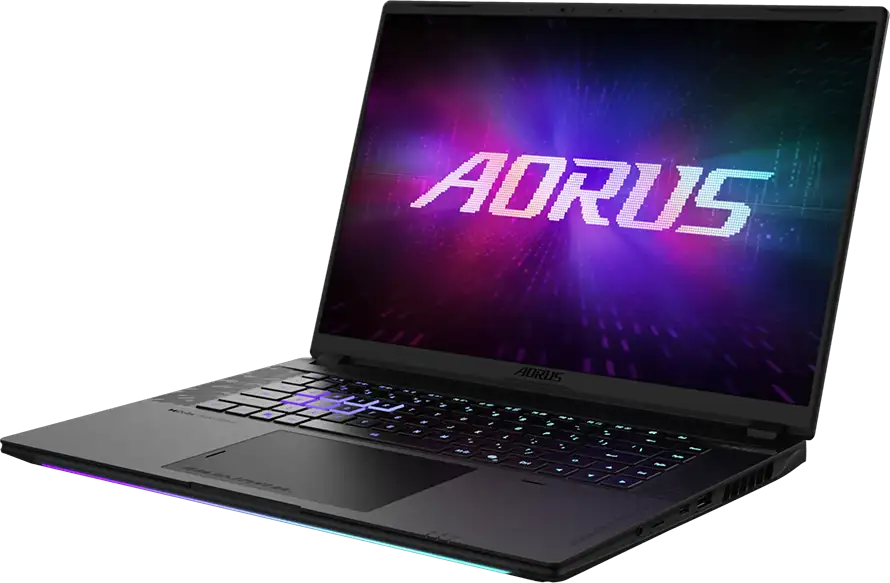 GIGABYTE Notebook AORUS MASTER 16, WQXGA, 240Hz, OLED, AMD Ryzen 9 9955HX3D, 32GB DDR5 5600, NVIDIA GeForce RTX 5070 Ti GDDR7 12GB, Gen4 1TB, Backlit, W11Pro