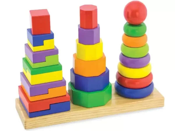 Geometrijska slagalica (Geometric stacker), 29 elemenata, VG5067