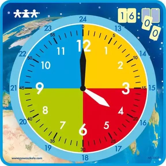 Magnetni sat (Magnetic clock), 50x 50 cm, NS2007