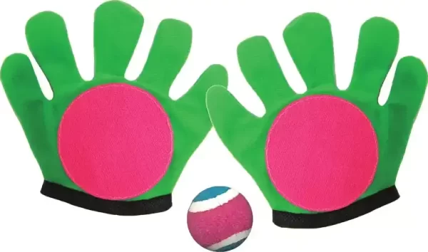 Rukavice s lopticom (Toss and catch gloves with ball), US0494