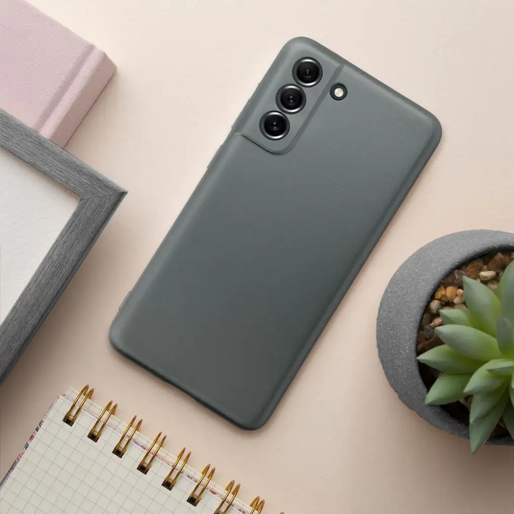 Zaštitna maskica za Samsung Galaxy A17 / A18, metalik siva - Slika 4