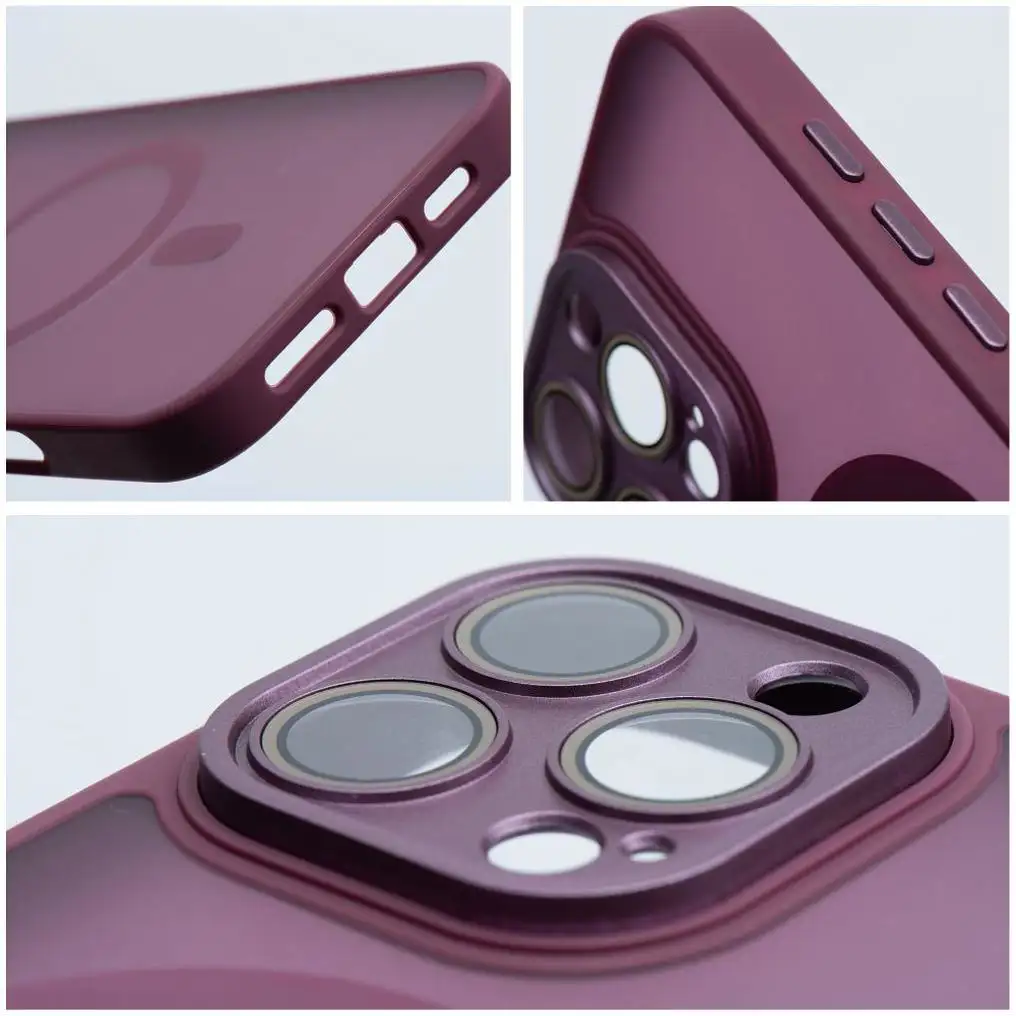 Maskica za Samsung Galaxy A17 / A18 Variete Mag Cover kompatibilna s MagSafe – Ljubičasta - Slika 3