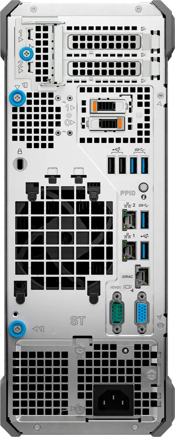 DELL EMC PowerEdge T160, 3x3.5"+2x2.5" SATA, Xeon 6 6315P 2.8G 4C/4T, 16GB UDIMM 5600 ECC, 480GB SSD SATA RI, iDRAC9 Ent, 300W PSU, TPM 2.0 V6, BCM 5720 DP 1GbE, No HW controller, No OS, Tower, 3Y