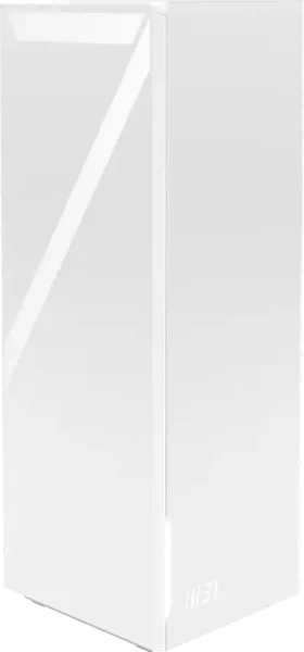 MSI MRBE50- 2PK Roamii BE Lite Mesh System, Quad Core 1.5GHz, 2.4GHz / 5GHz, WPA-PSK / WPA2-PSK / WPA3-PSK, MLO, MU-MIMO, OFDMA, Int. antenna x4