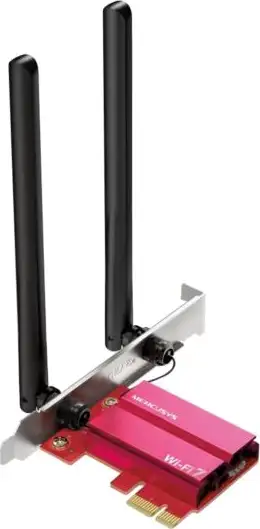 Mercusys BE6500 WiFi 7 Bluetooth 5.4 PCIe Adapter