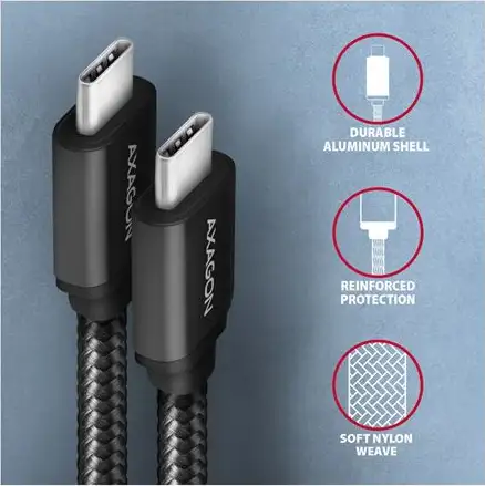 CC USB CM 3.1Gen1 USB CM, 2m, Crna, BUCM3-CM20AB, AXA - Slika 5