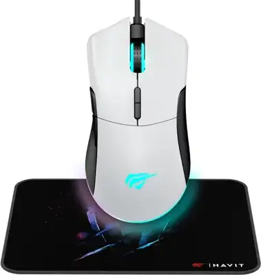 HAVIT GAMENOTE MIŠ LED+PODLOGA GAMING HV-MS1037CM RGB USB