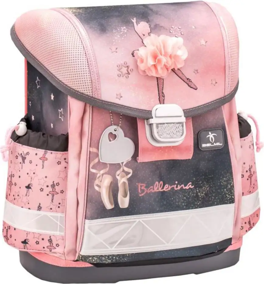 Torba školska Belmil classy ballerina black Pink, 403-13/AG/30 - Slika 3