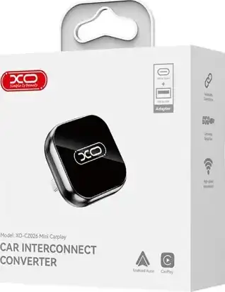 BLUETOOTH ADAPTER CARPLAY I ANDROID AUTO XO CZ026 CRNI