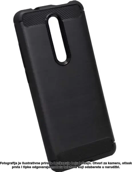 MASKICA +CLASS TPU KARBON MAT ZA SAMSUNG A22 5G, A226B CRNA