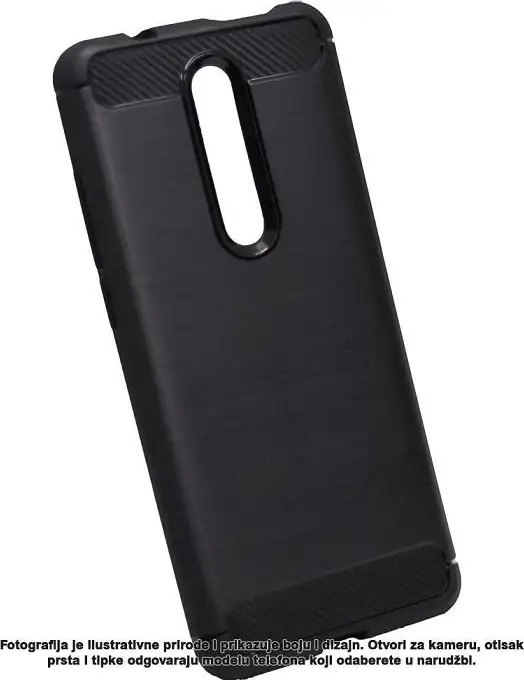 MASKICA +CLASS TPU KARBON MAT ZA SAMSUNG A22 5G, A226B CRNA