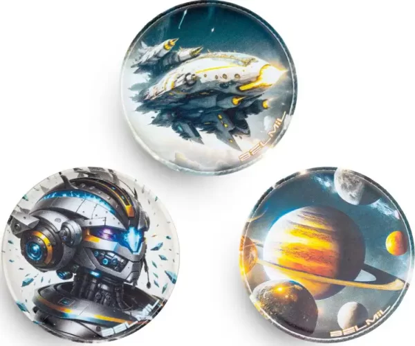 Bedž_Patch Belmil Galaxy Set 3 kom 336/B