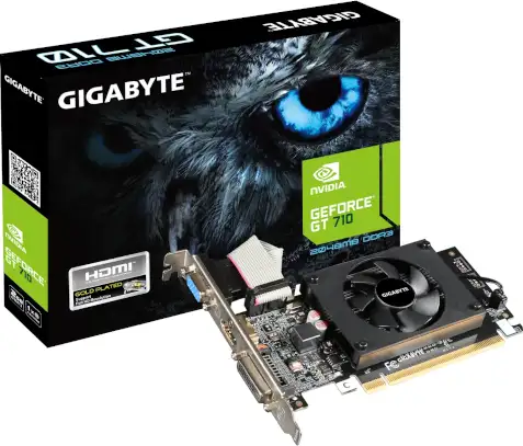 Gigabyte GF N710, 2GB DDR3, VGA,HDMI, DVI, DX12, GV-N710D3-2GL