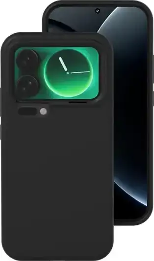 MASKICA +CLASS SILICONE EDGE ZA XIAOMI 17T CRNA