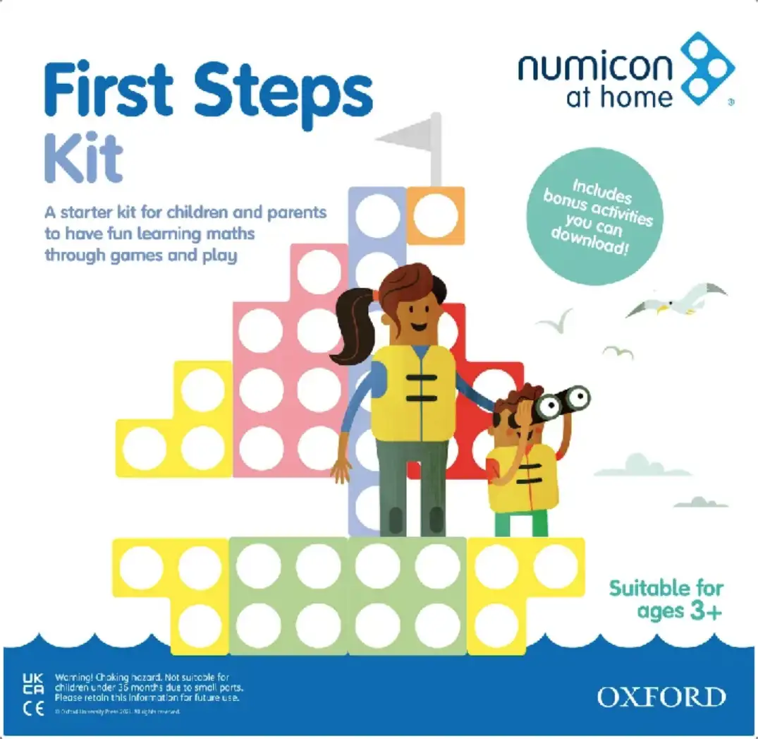 Numicon at Home First Steps Kit, (Komplet za prve korake učenja matematike), 3000211809