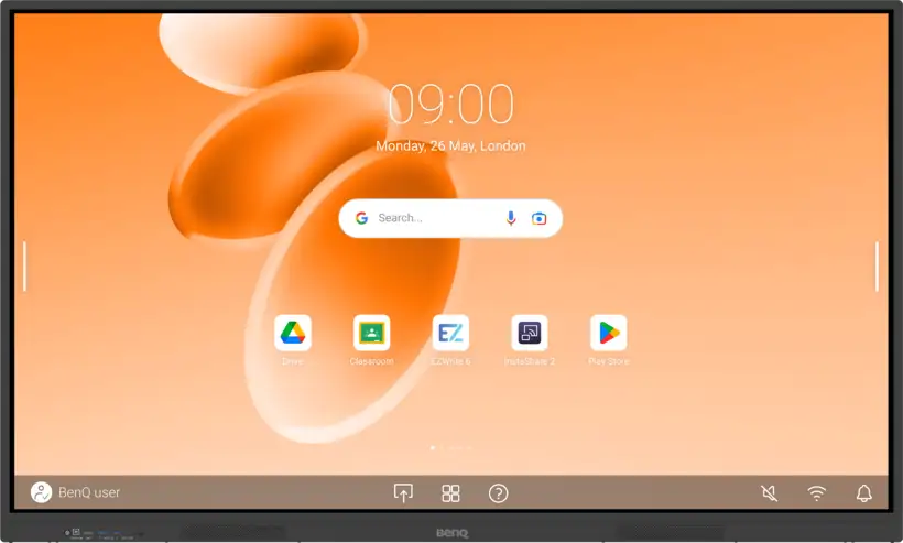 BenQ 75" RE7505E Touchscreen 4K UHD (3840x2160) IPS, 16:9, 8GB/128GB, 450 cd/m2, 1200:1