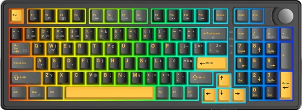 White Shark PL TIPKOVNICA GK-007152 EXCALIBUR L Crna/ HR