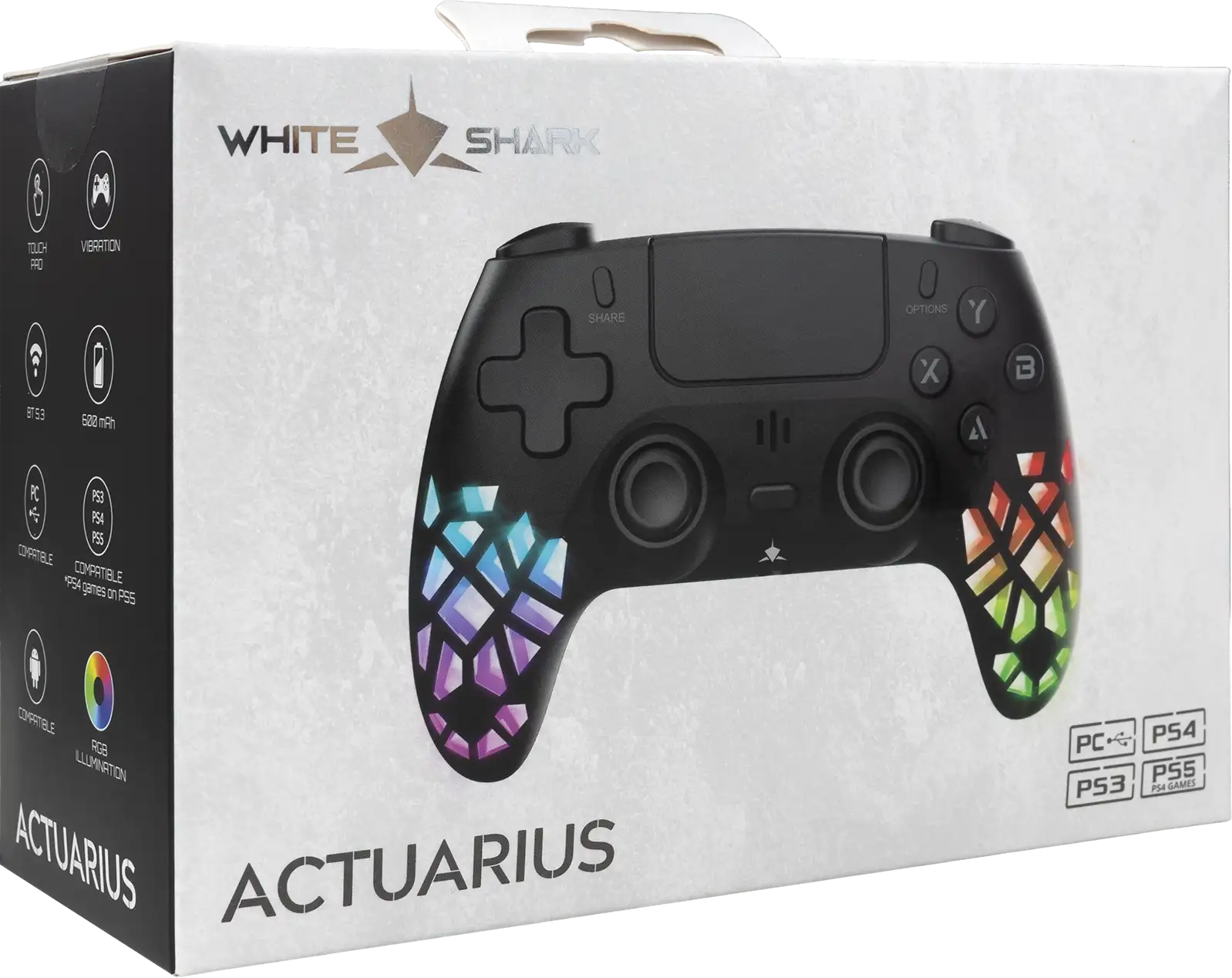 White Shark GAMEPAD GPW-4010 ACTUARIUS / PS4/PS3/PC/iOS/Android - Slika 2