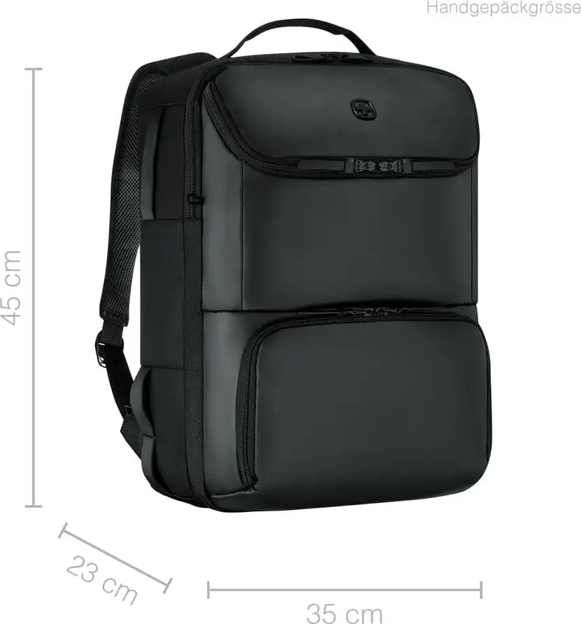 Wenger ruksak UrbanOne Travel za prijenosnik do 15.6", crni - Slika 2