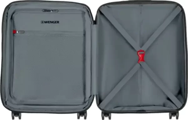 Wenger kofer Prymo Carry-On, 36/43 L, 55×40×20cm, crni