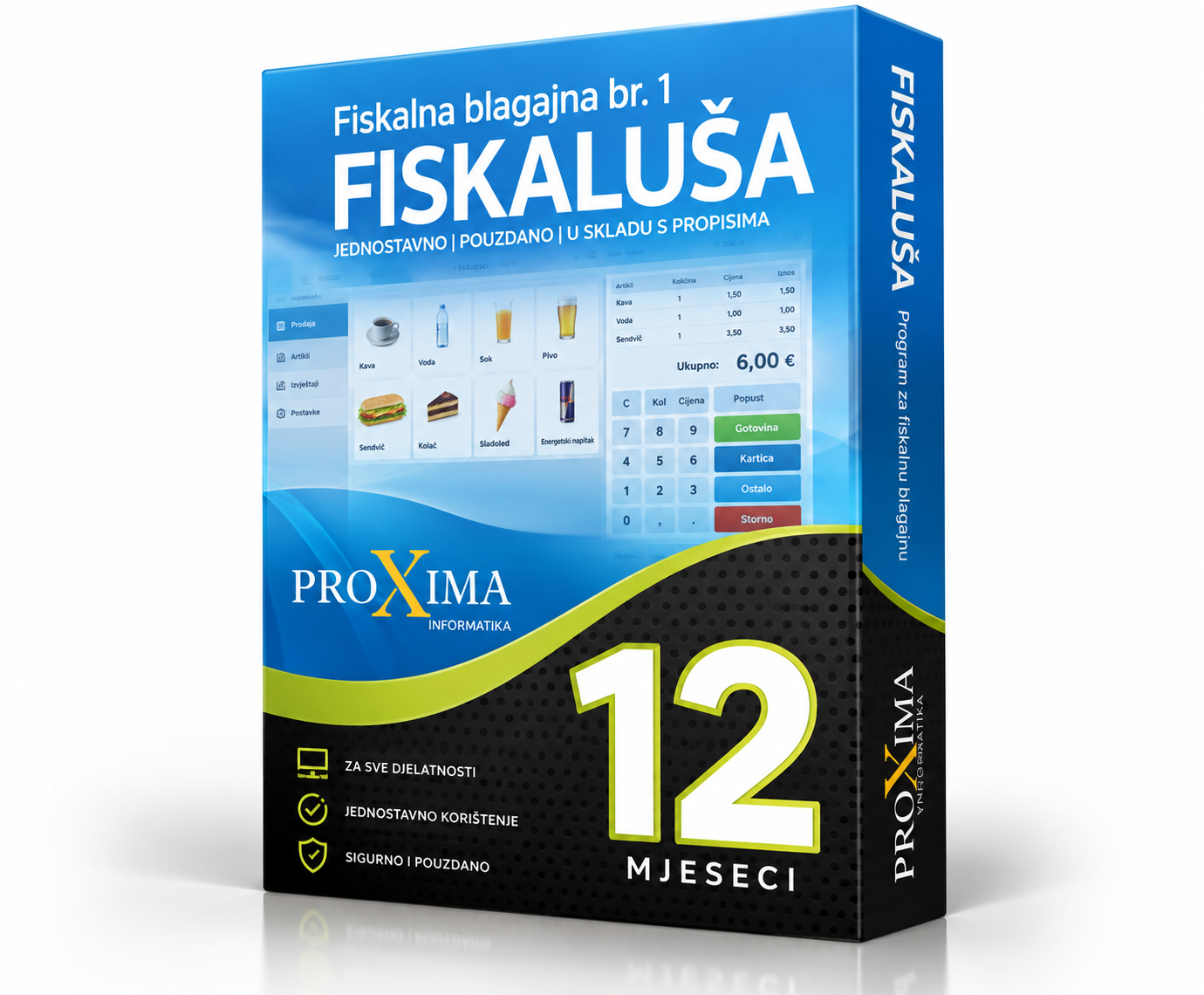 Fiskaluša - program za fiskalnu blagajnu
