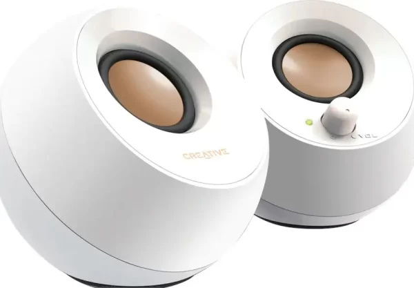 Zvučnici Creative Pebble 2.0 WH, bijeli, 51MF1680AA001