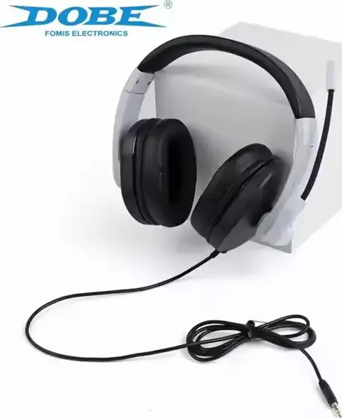 SLUŠALICE ZA PS4, XBOX ONE, NINTENDO SWITCH 3.5 mm DOBE TP5-3592 CRNE