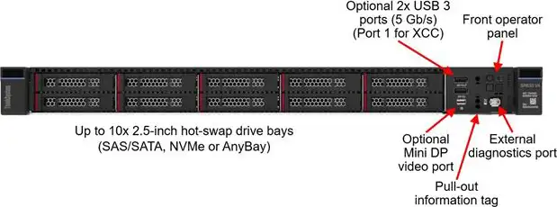 SRV LENOVO LN SR630 V4 Xeon 6515P 16C 32G - Slika 3