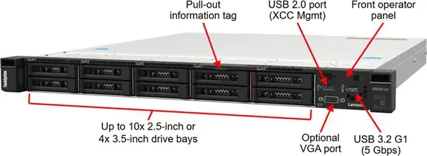 SRV LENOVO LN SR250 V3 6353P 8C 32GB - Slika 3