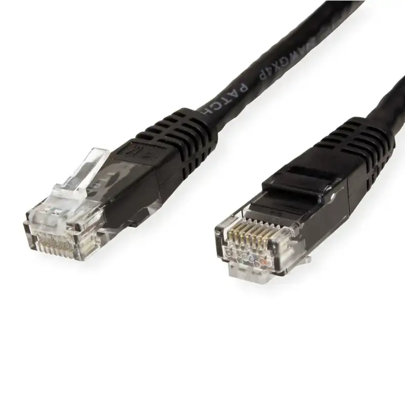 Roline VALUE UTP mrežni kabel Cat.6, 3.0m, crni