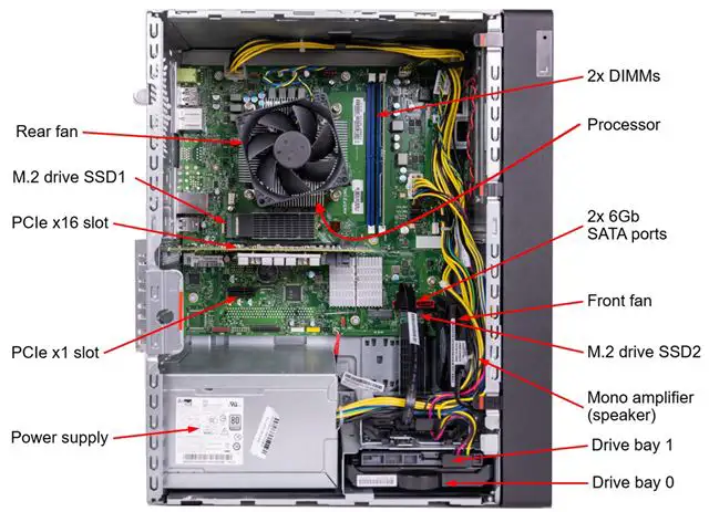 SRV LENOVO LN ST45 V3 AMD 4124P (4C) 16GB 2x480 - Slika 3