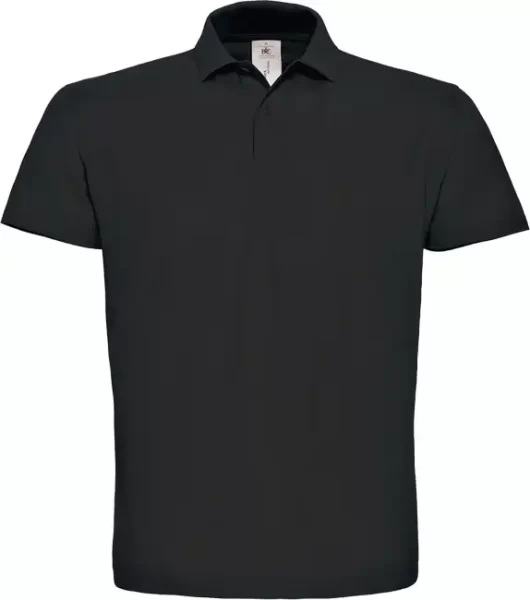 Majica kratki rukavi polo B&C ID.001 180g crna M