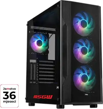 MSGW stolno računalo Gamer R7 a107