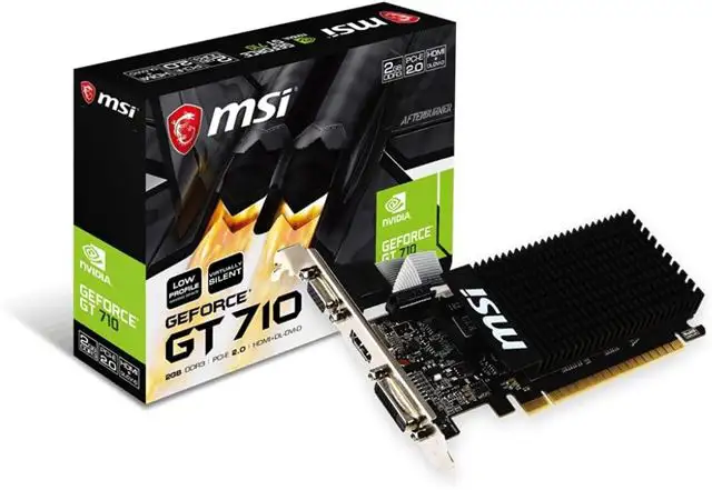 VGA MSI GT 710 2GD3H LP