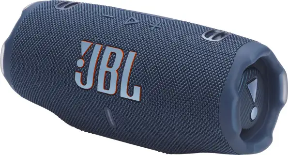 JBL Charge 6 prijenosni zvučnik BT5.4, vodootporan IP68 do 28h slušanja, AI Sound Boost, 45W, Auracast, plavi