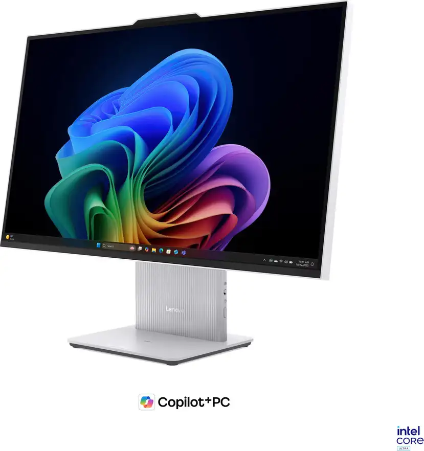 Lenovo IdeaCentre AIO 27IPH11 27" QHD, Intel Core Ultra 7 355, 16GB DDR5, 1TB SSD, Integrated Graphics, WiFi7/BT5.4, tipk./miš, Win 11 Pro, Cloud Grey (F0JJ000USC-W11P)