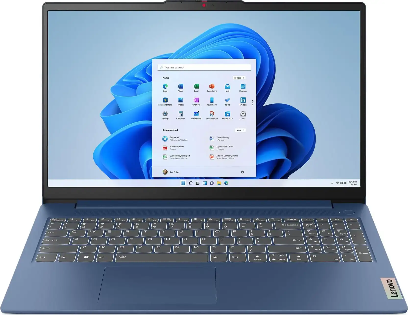 Lenovo IdeaPad Slim 3 15.6" FHD, AMD Ryzen 3 7320U, 16GB DDR5, 1TB SSD, AMD Radeon, WiFi/BT, Win 11 Pro (82XQ010ESC-W11P)