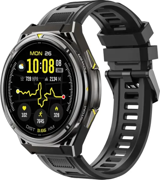 CUBOT SMARTWATCH GT5 CRNI AMOLED ZASLON