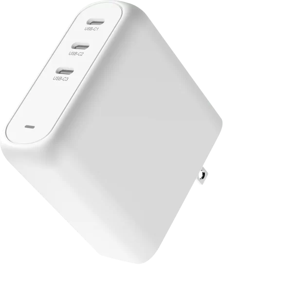 Creative punjač ,140W GaN, 3× USB-C, PD 3.1, PPS, QC 4.0+, bijeli