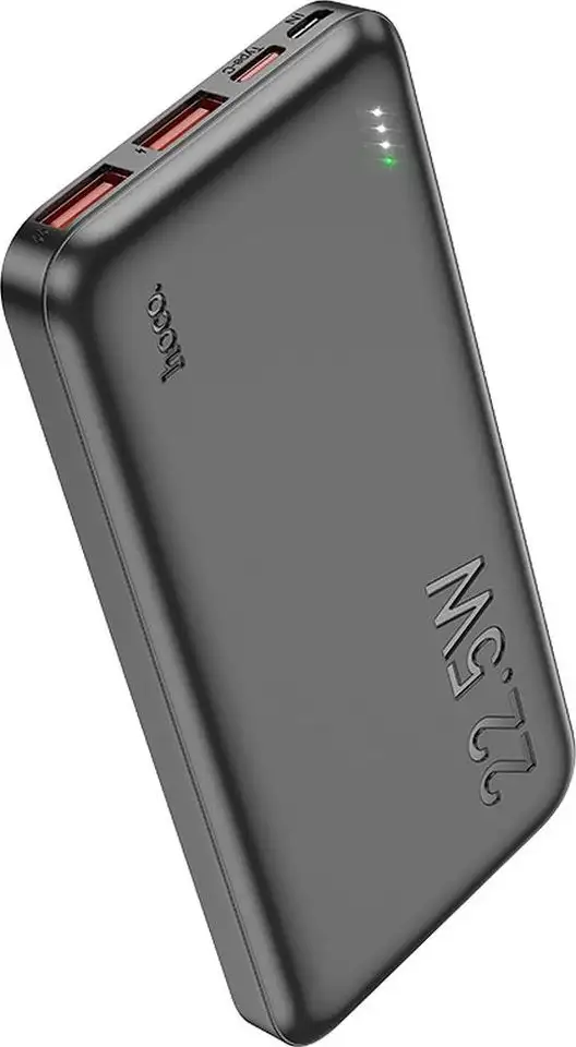 Prijenosna vanjska baterija (powerbank) Hoco 10000 mAh QC PD 3A 22,5W J101, crni