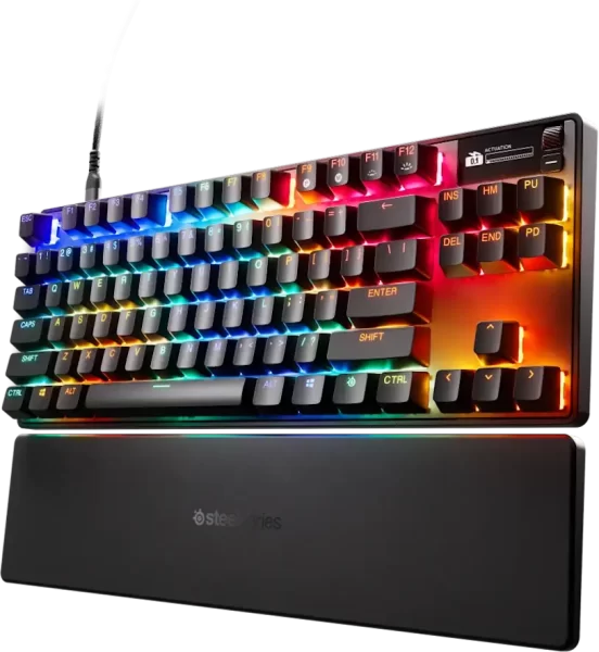 Mehanička bežična gaming tipkovnica SteelSeries Apex Pro TKL Gen3 - US, 64871