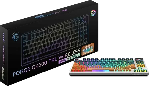 KB MSI FORGE GK600 TKL W MARS US