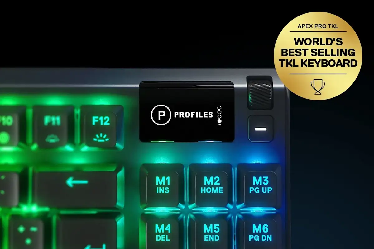 Žična tipkovnica SteelSeries Apex Pro TKL - US, 64847 - Slika 2