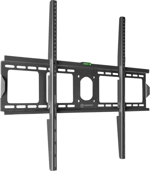 ONKRON Fixed TV Wall Mount for 55 to 100-inch Flat Panel TVs Digital Panels 75 kg, Black, UF4-B